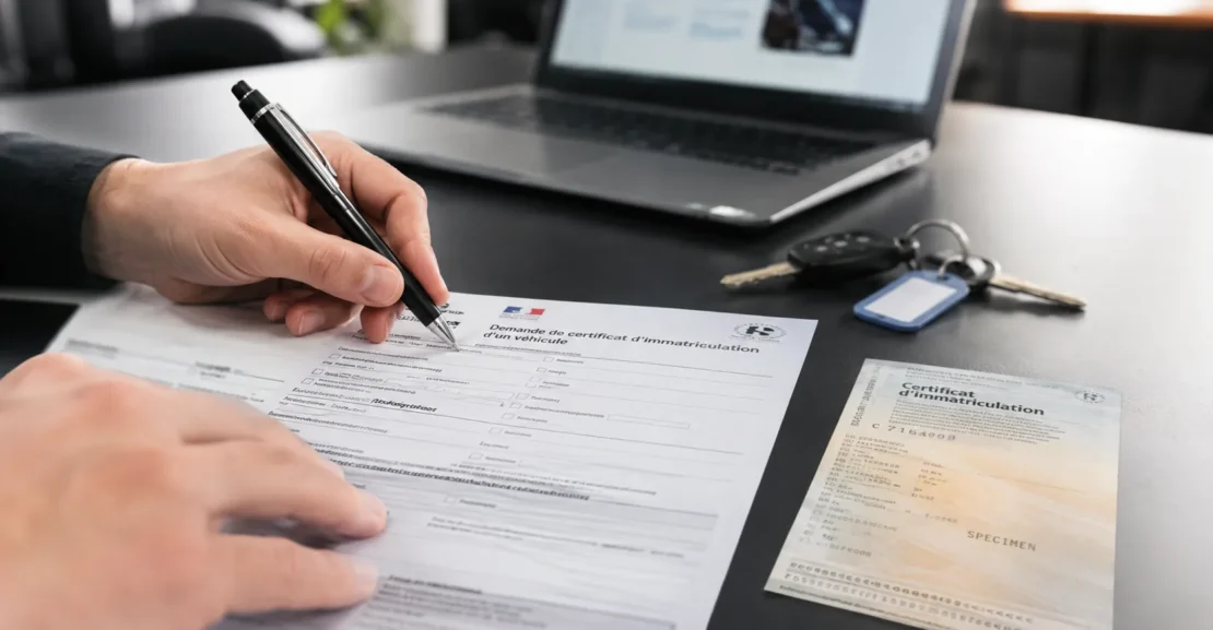 Démarches de carte grise et certificat d'immatriculation chez SW Motors près de Nancy